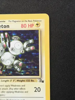 Magneton 1st Edition 11/62 Holo Rare Fossil Set WoTC Pokemon 1999 NM - Image 4