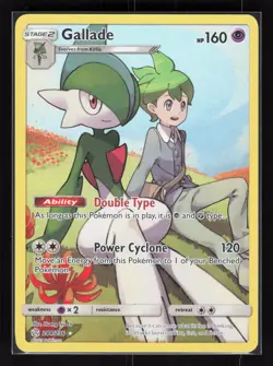 Gallade (Secret) Holo Secret Rare Pokemon SM - Cosmic Eclipse 244/236 LP - Image 1
