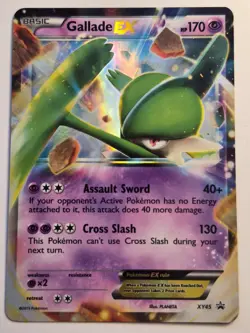 Gallade EX XY45 Holo Promo XY Promo Pokemon Lightly Played - Image 1
