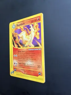 Pokemon (2002) Rapidash Black Star Promo 51 Pokemon Center NY - Image 3