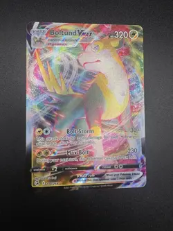 Pokemon TCG Boltund VMAX 104/264 Fusion Strike Ultra Rare NM - Image 1