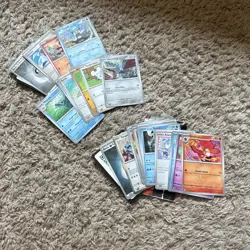 Pokemon TCG Scarlet And Violet Surging Sparks Lot of 2 OPENED PACKS - Image 2