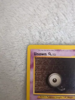 Bauldener Pokemon TCG Unown [Q +T +S] Neo Destiny 59/105 Regular Uncommon - Image 2