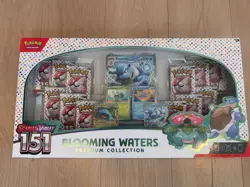 Pokemon Scarlet & Violet 151 Blooming Waters Premium Collection Box Sealed - Image 1