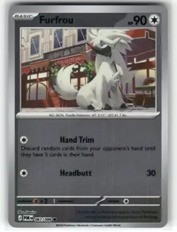 Furfrou 067/088 Reverse Holo Perfect Order Pokemon TCG - Image 1