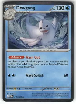 Dewgong 019/088 Holo Perfect Order Pokemon TCG - Image 1