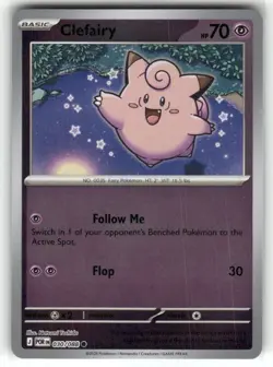 Clefairy 030/088 Reverse Holo Perfect Order Pokemon TCG - Image 1