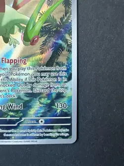 Pokemon TCG Flygon 101/094 Full Art Holo- Illustration Rare EN 2025 - Image 3