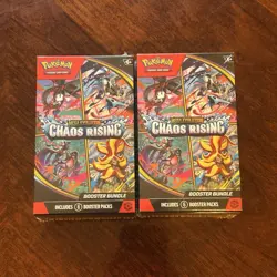 Pokemon: Chaos Rising Booster Bundle X2 - Brand New And Sealed | Trusted Seller - Image 1