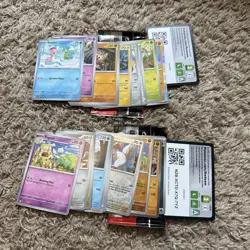 Pokemon TCG Scarlet And Violet Surging Sparks Lot of 2 OPENED PACKS - Image 2