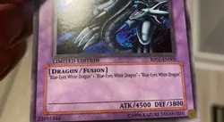 Blue-Eyes Ultimate Dragon RP01-EN000 SR Original Print! LP Yugioh - Image 3