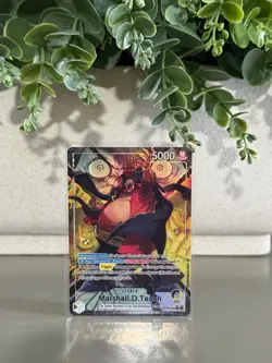 Bandai Marshall D. Teach Leader Alt Art OP16-080 English - Image 1