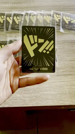 DON!! Card (Black and Gold) - One Piece Promotion Cards - Image 2