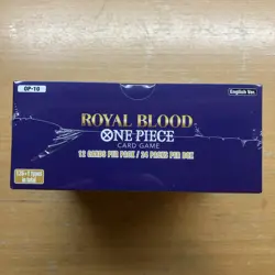 One Piece OP10 Royal Blood Booster Box Factory Sealed English Edition - Image 2