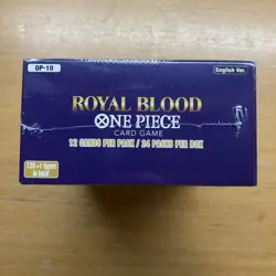 One Piece OP10 Royal Blood Booster Box Factory Sealed English Edition - Image 3