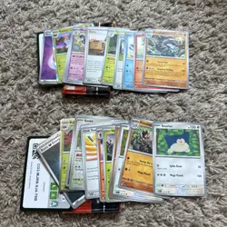 Pokemon TCG Scarlet And Violet Surging Sparks Lot of 2 OPENED PACKS - Image 3