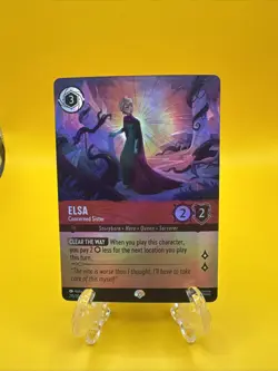 Disney Lorcana Winterspell EN11-Elsa Concerned Sister 215/204 Epic - Image 1