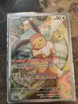 Eevee PROMO 173 Prismatic Evolutions ETB SEALED Card Pokemon NM 2 - Image 1
