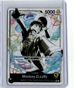 One Piece Monkey. D. Luffy ST29-001 (ALT ART) Leader Card Egghead English - Image 1