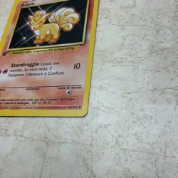 Pokemon Card - Vulpix 1st Edition Italian Base Set 68/102 Common - Image 2
