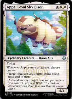 APPA, LOYAL SKY BISON 9 AVATAR: THE LAST AIRBENDER MAGIC: THE GATHERING LP - Image 1