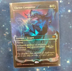 Clarion Conqueror (Showcase) Foil [TDM - 400] Tarkir: Dragonstorm - Image 1