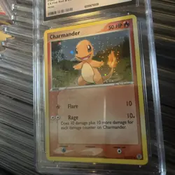 Pokemon Charmander EX Fire Red & Leaf Green Holo Secret Rare #113 CGC 8.5 - Image 2