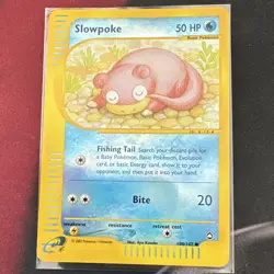 Pokemon TCG Slowpoke Aquapolis 108/147 Reverse Holo - Image 1