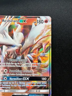 Pokemon: Reshiram GX 11/70 Ultra Rare Dragon Majesty - Image 3