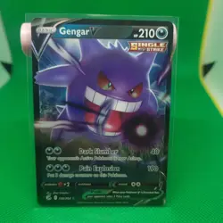 Gengar V 156/264 Holo Near Mint Fusion Strike V Rare Pokemon TCG 2021 Full Art - Image 1