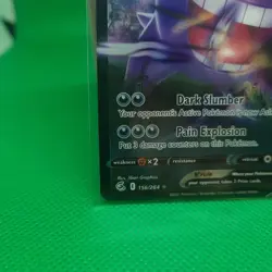 Gengar V 156/264 Holo Near Mint Fusion Strike V Rare Pokemon TCG 2021 Full Art - Image 5