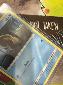 HOLO BLEED! Psyduck Common Holo Detective Pikachu 7/18 LP Pokemon TCG - Image 3