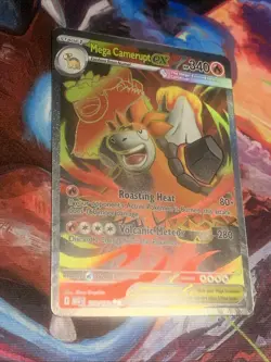 Pokemon TCG Mega Camerupt EX Full Art Holo Ultra Rare MEGA EVOLUTION EN - Image 3