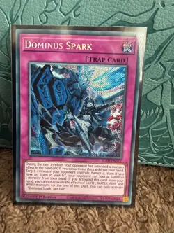 Dominus Spark BLZD-EN077 Secret Rare 1st EDITION YUGIOH MINT - Image 1