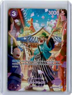 Uso-Hachi SP ST18-001 - Royal Blood (OP-10) One Piece CCG Rare Holo English Foil - Image 1