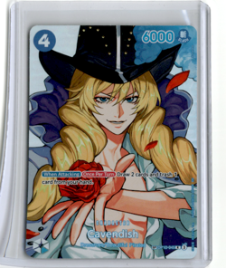 Bandai One Piece Cavendish OP10-045 SP Alt Art Foil OP-16 The Time Of Battle SP - Image 1