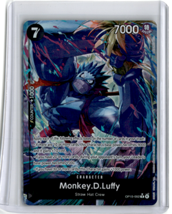 Monkey.D.Luffy Alt. Art OP15-092 Adventure on Kami's Island R One Piece NM/MINT - Image 1