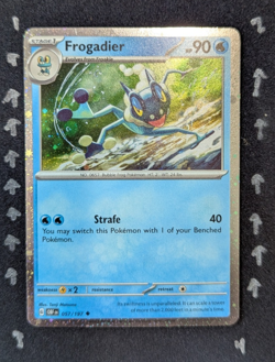 Frogadier - 057/197 - Pokemon TCG Shrouded Fable (2024) - NM - Cosmos Holo - Image 1