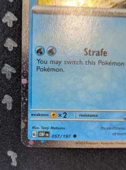 Frogadier - 057/197 - Pokemon TCG Shrouded Fable (2024) - NM - Cosmos Holo - Image 5