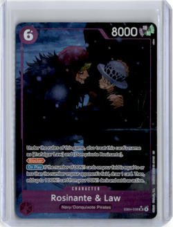 Adventure on Kami's Island One Piece CCG Rosinante & Law Alt Art EB04-038 - Image 1