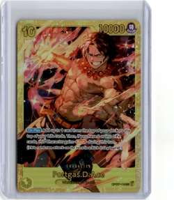 Portgas.D.Ace OP07-119 Secret Rare Foil One Piece CCG - Image 1