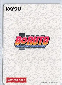 Boruto NREA-PR-001 Kayou Naruto Promo Card SEALED - Image 2