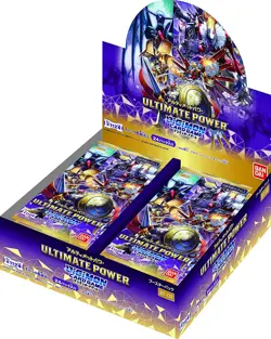 BANDAI carddass DiGiMON Card Game Booster Pack ULTIMATE POWER [BT-02] BOX Japan - Image 1