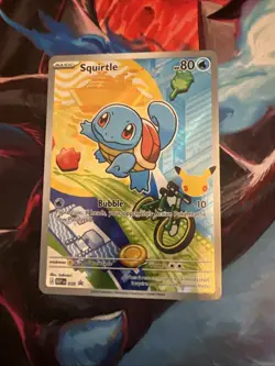 Squirtle 039 Black Star Promo 30th Anniversary Holo Pokemon Card NM/M - Image 3