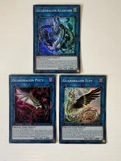 Yugioh Guardragon Pisty : Super Rare Card + elpy, agarpain YuGiOh TCG - Image 1