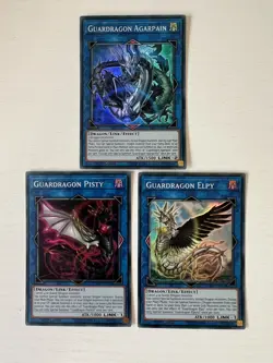 Yugioh Guardragon Pisty : Super Rare Card + elpy, agarpain YuGiOh TCG - Image 2