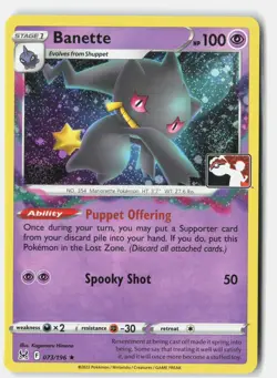 Banette Prize Pack Series Cards Rare 073/196 NM - Image 1