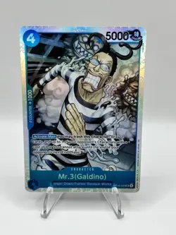 One Piece CCG Mr.3 (Galdino) 5x Card Playset - OP16-056 SR - English - ALL NM+ - Image 2