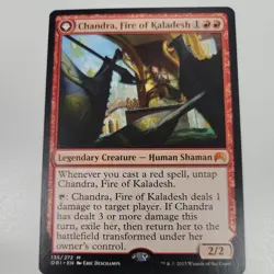 MTG Chandra, Fire of Kaladesh - Magic Origins - NM MAGIC CARD #135/272 - Image 1