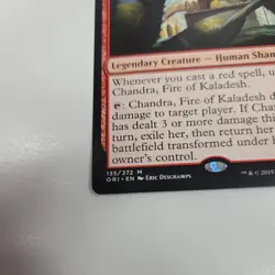 MTG Chandra, Fire of Kaladesh - Magic Origins - NM MAGIC CARD #135/272 - Image 5